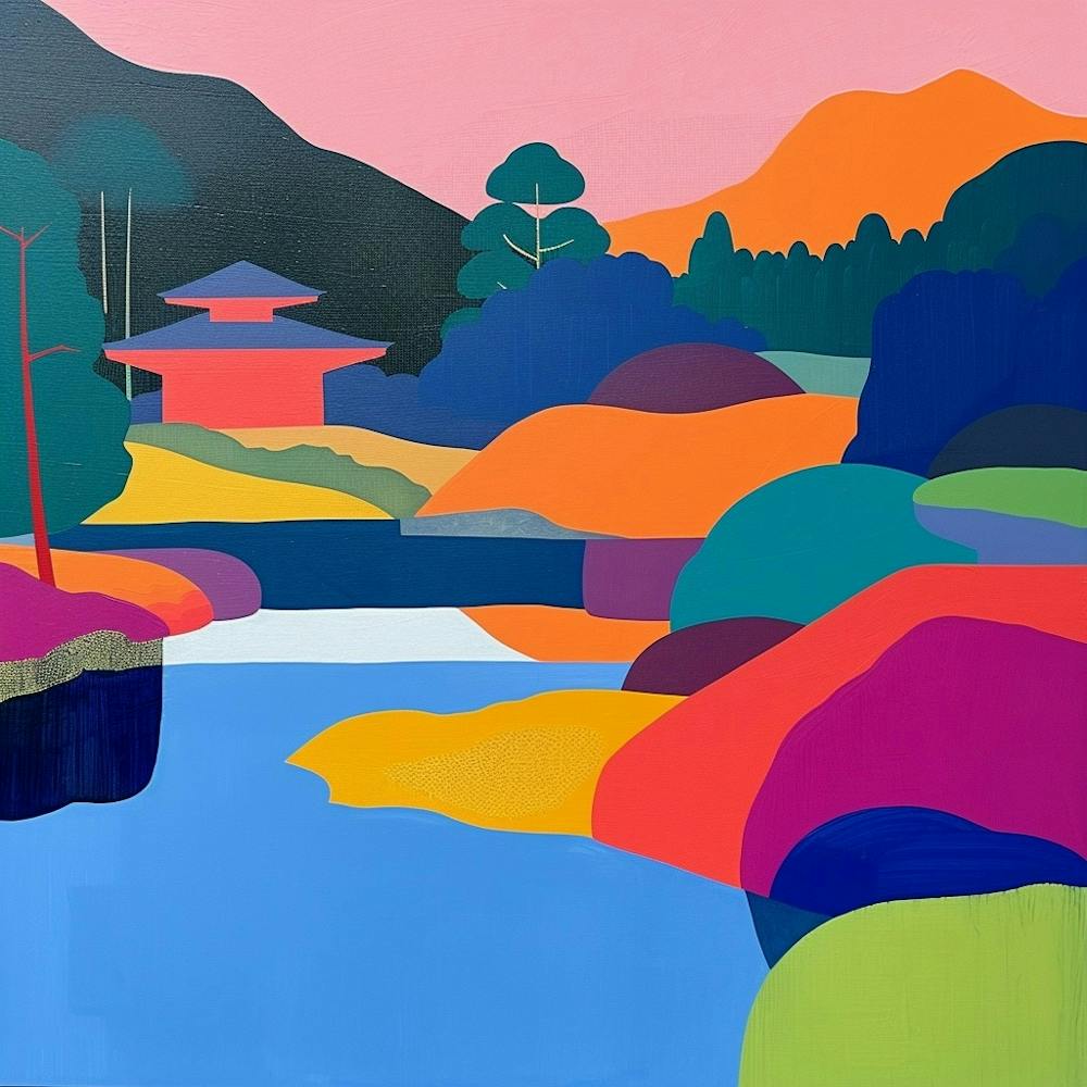 Colourful Gardens Ryoan Ji Garden Japan 11