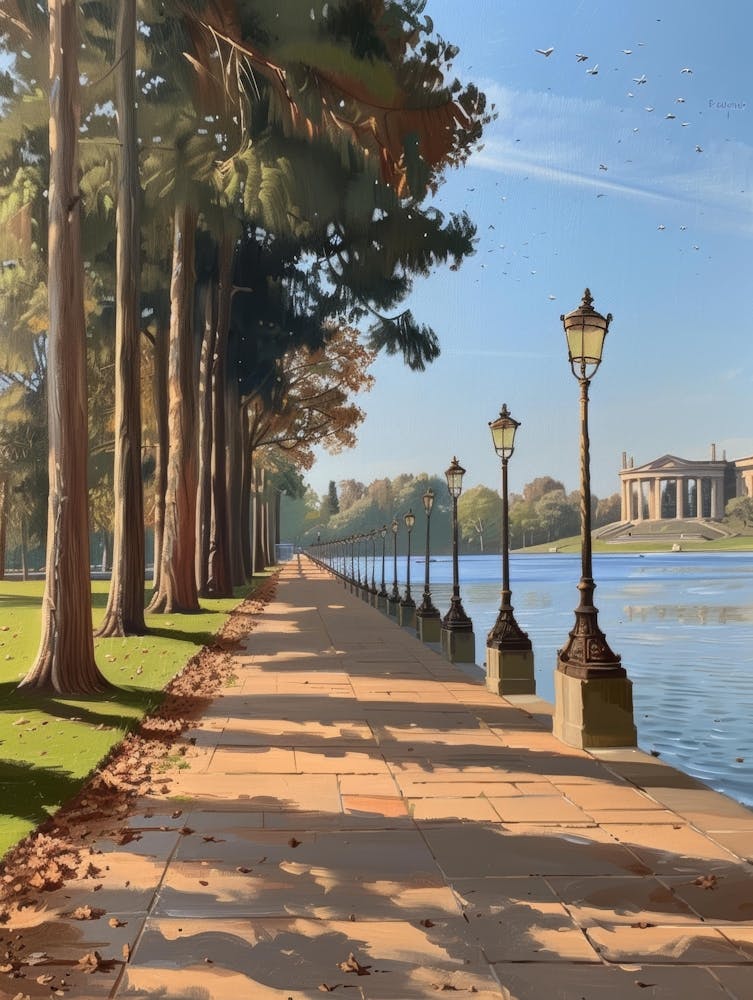 Promenade au Bord du Lac