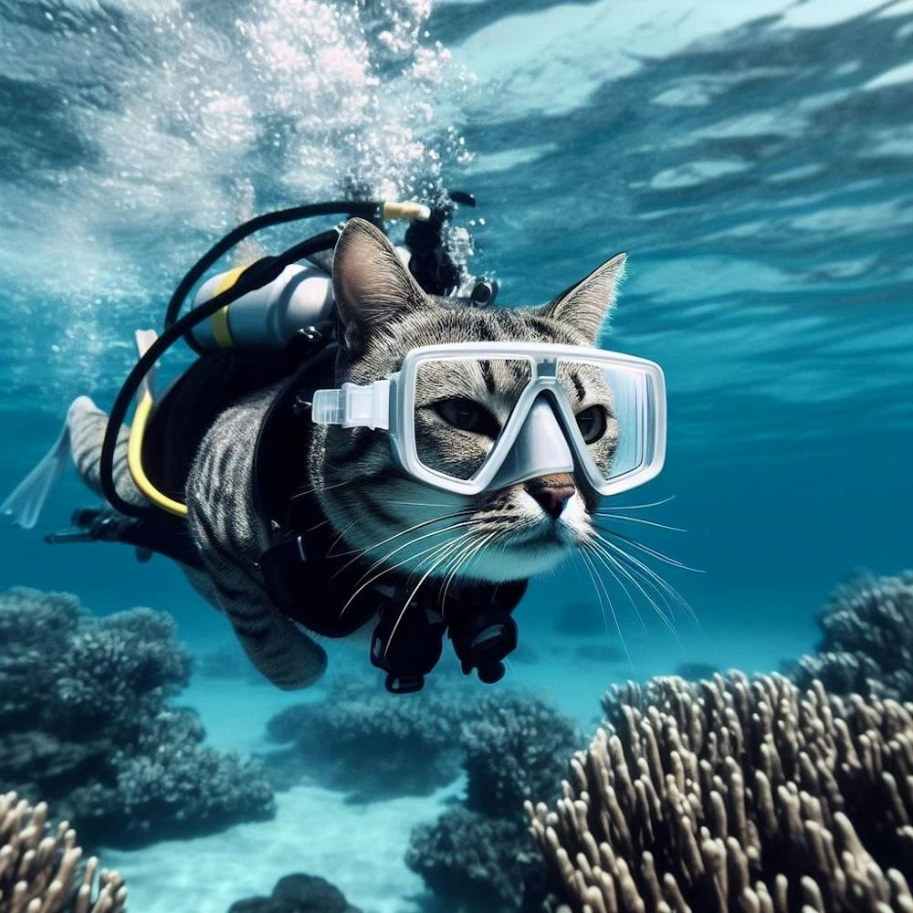 Scuba Cat