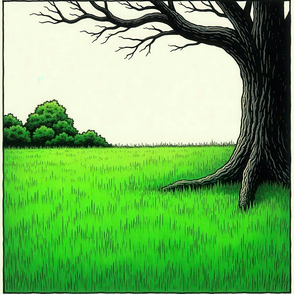 Tree In A Field 1