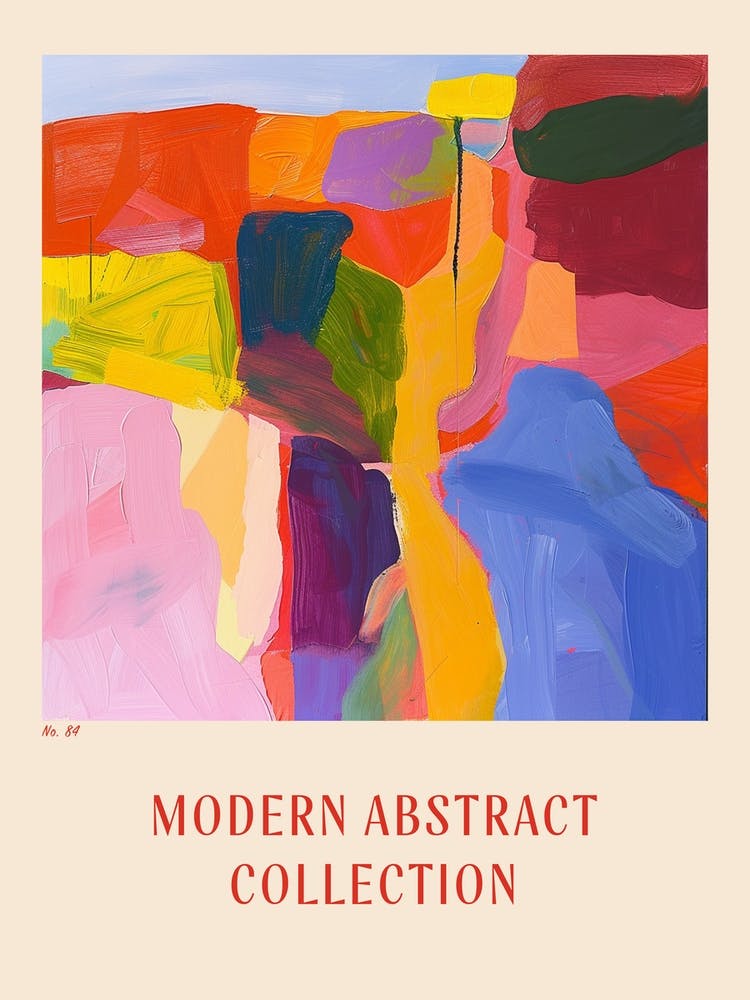 Modern Abstract Collection Poster 84