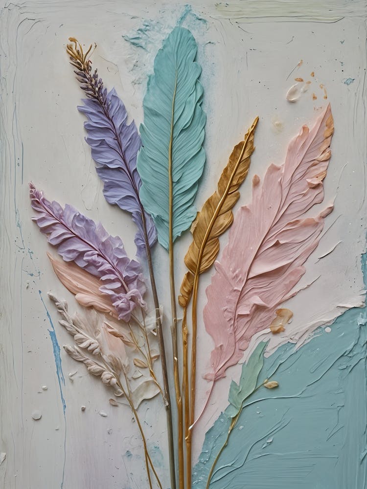 Pastel Floral Painted Symphony no7
