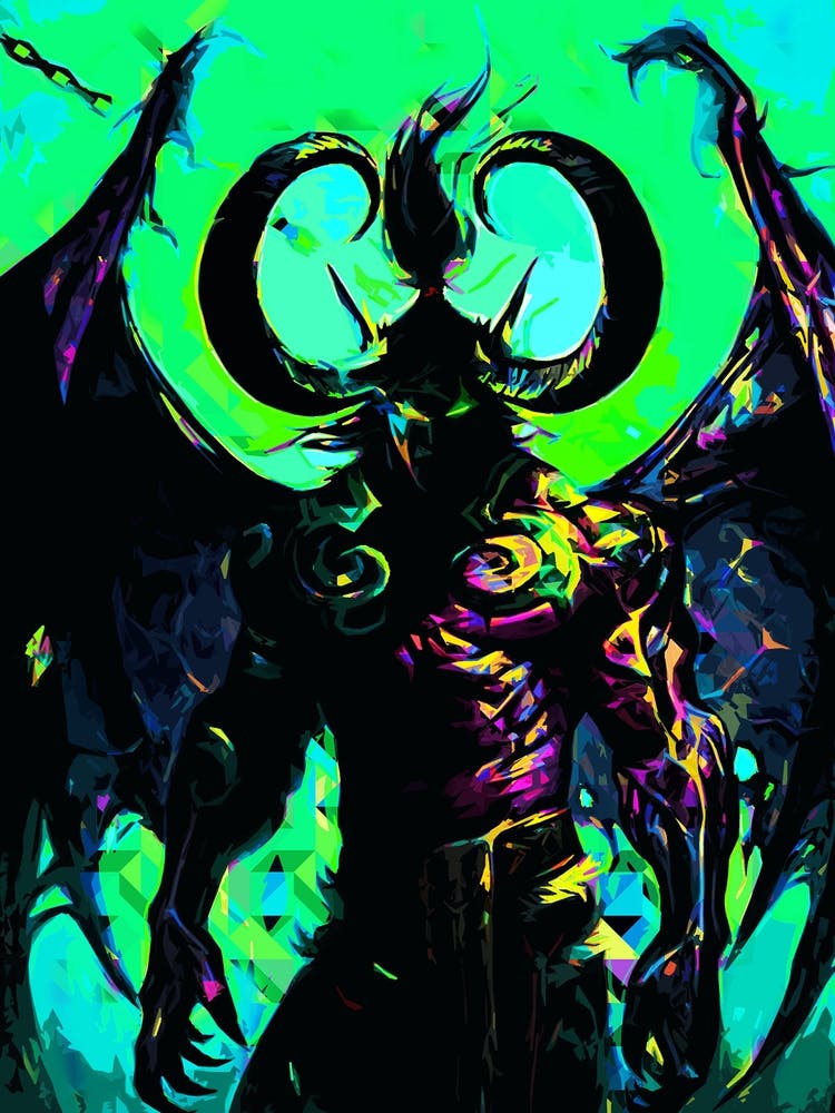 Demon illidant World Of Warcraft game