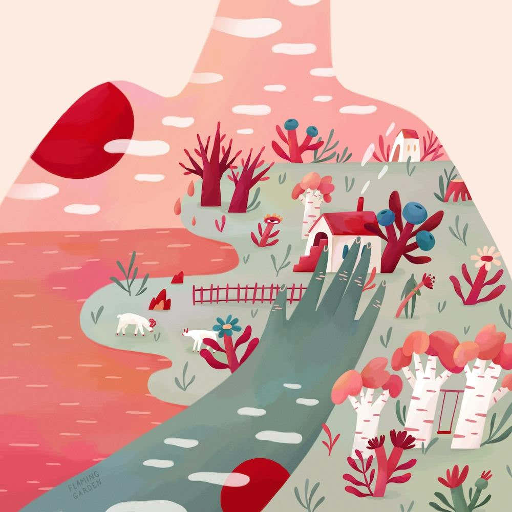 My Happy Place Square