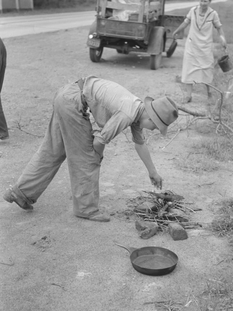 Untitled Photo, Possibly Related To Campfires Along The Roadside Are Very Easily Started By Using Some Of The