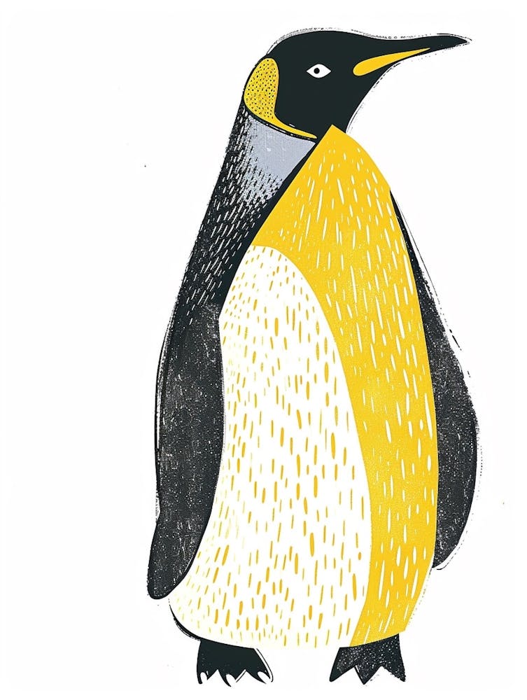 Yellow Emperor Penguin 1