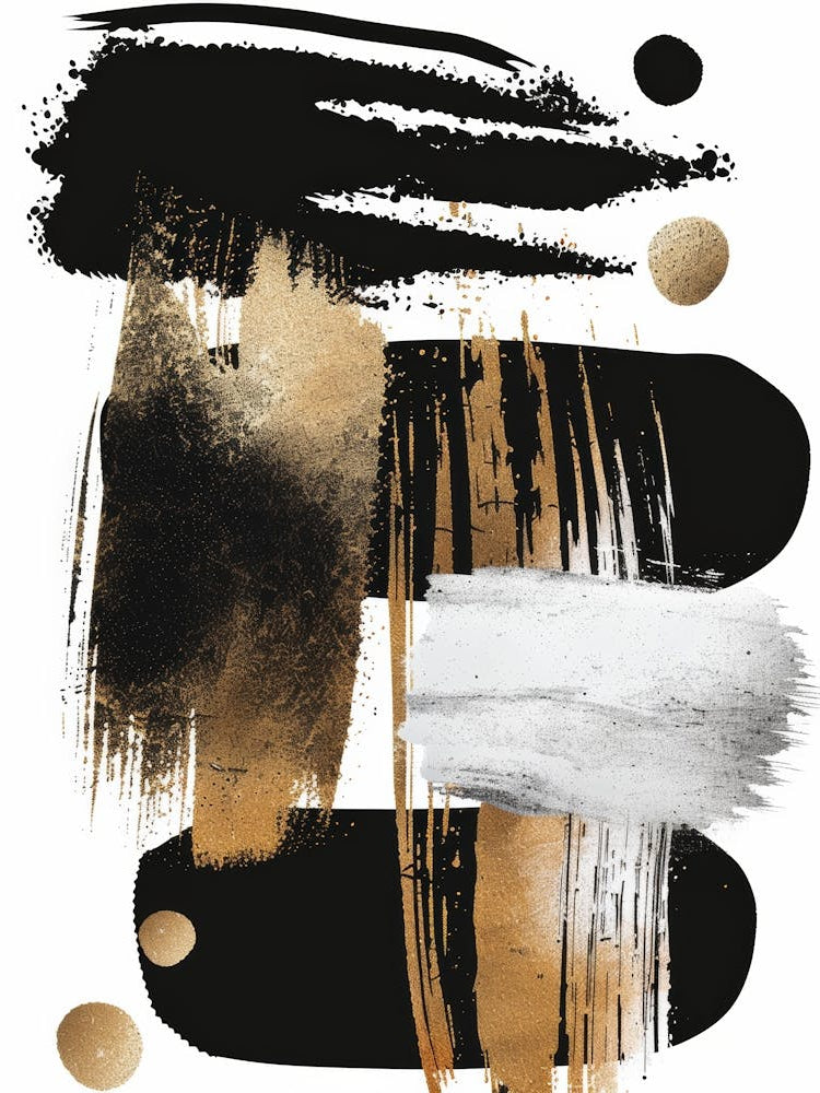 Abstract Brushstrokes 32