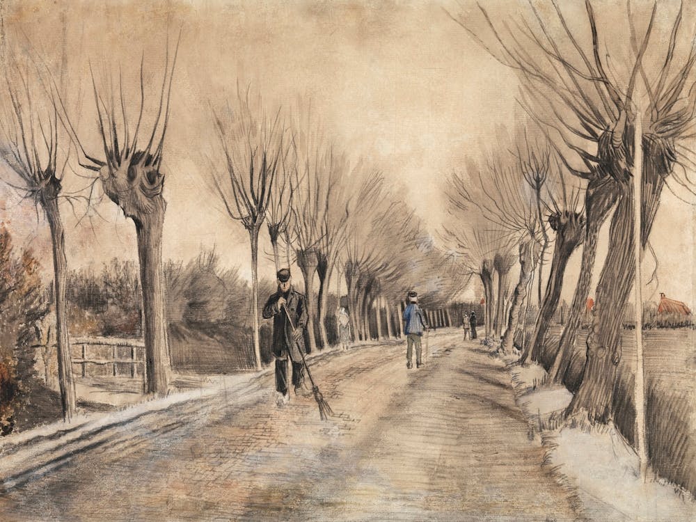 Road In Etten (1881), Vincent Van Gogh