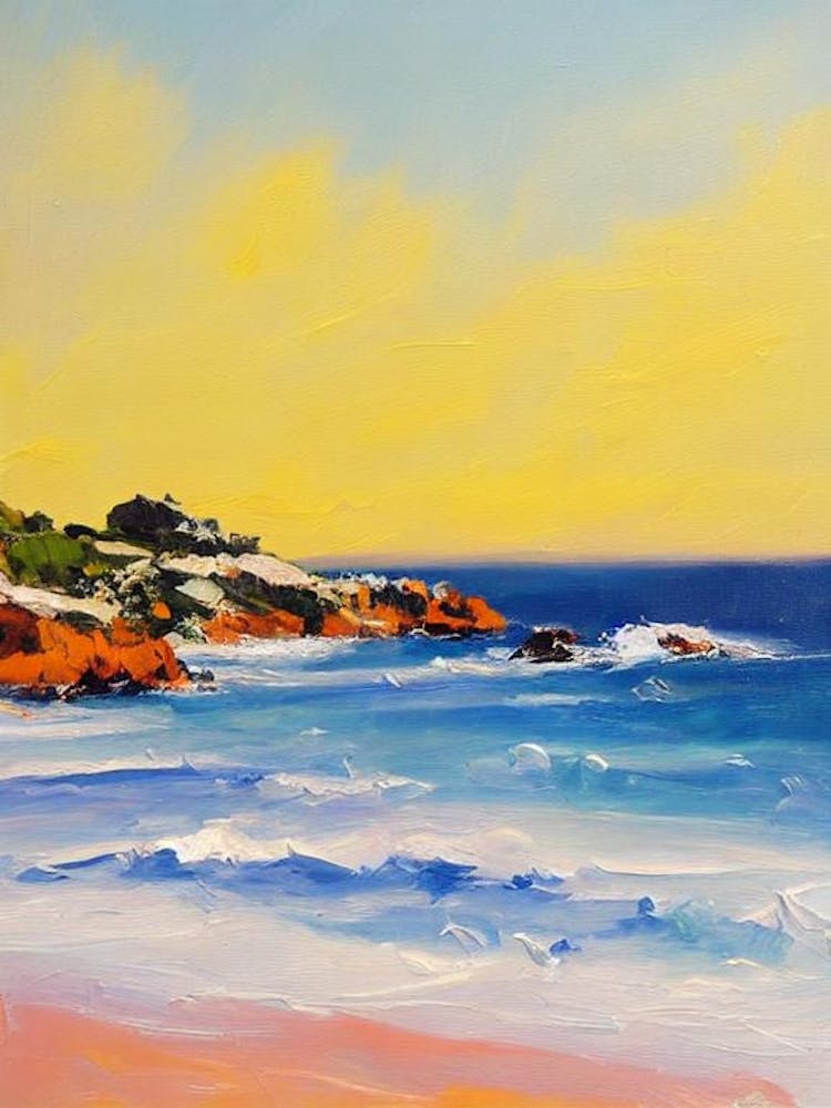 Cala Goloritzé 2, Sardinia, Italy Bright Abstract