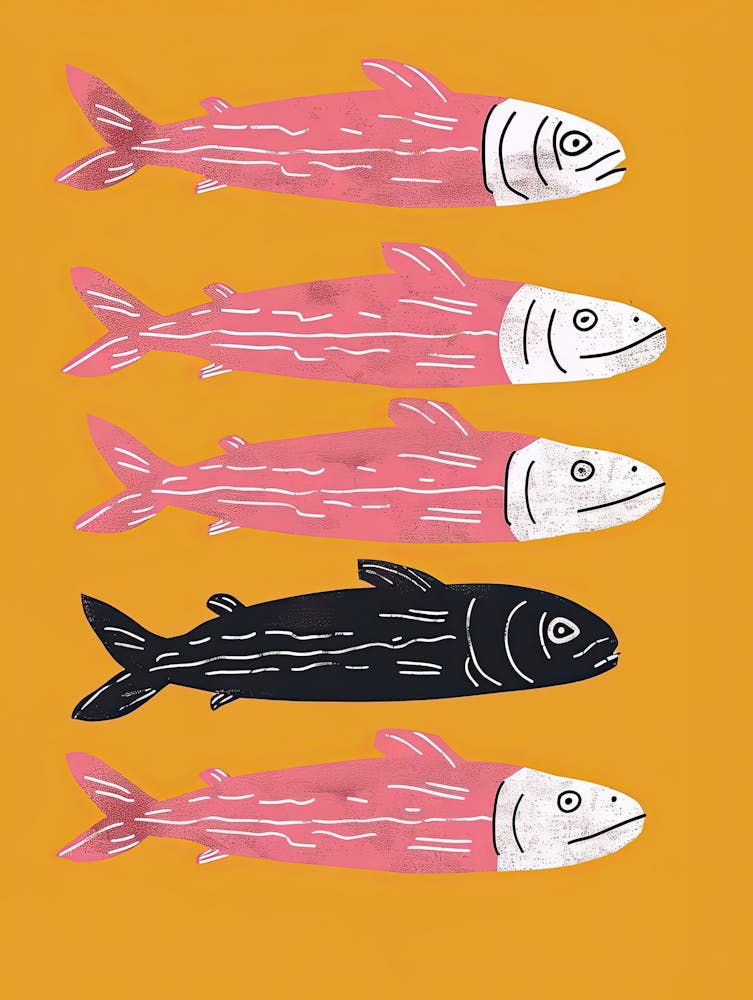 Twilight Fish Fish Poster