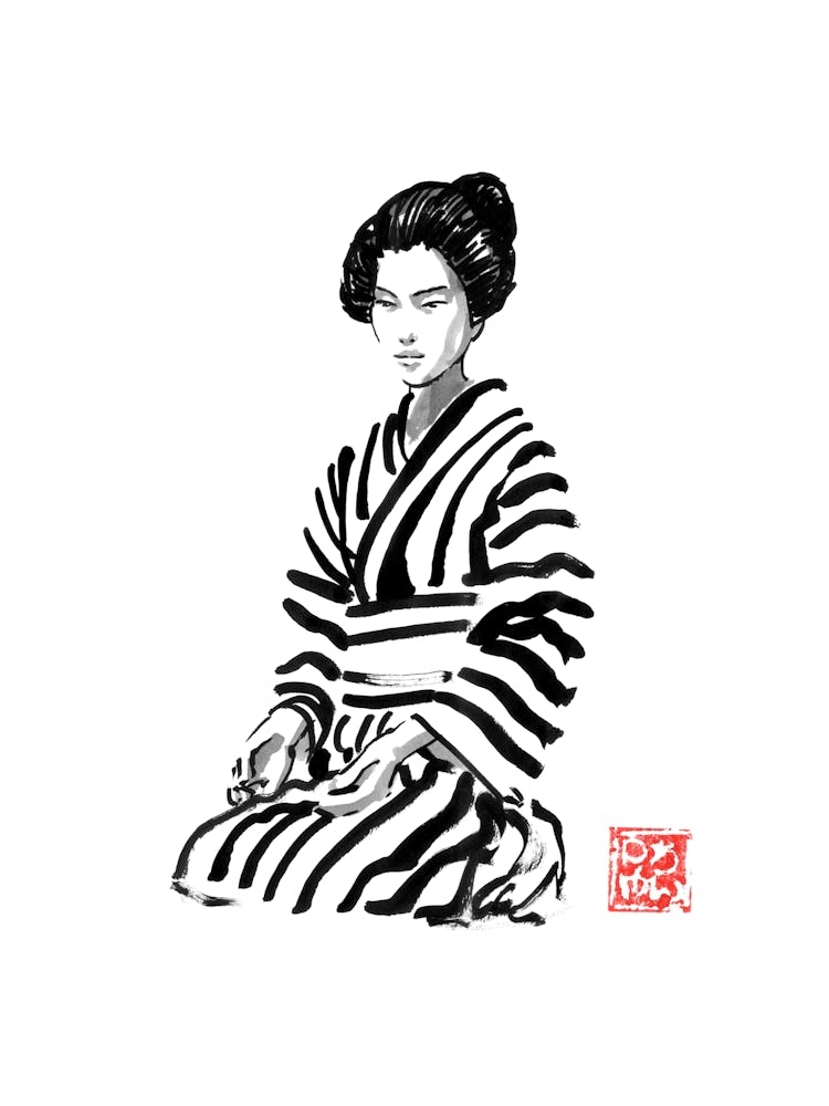 Geisha Stripy