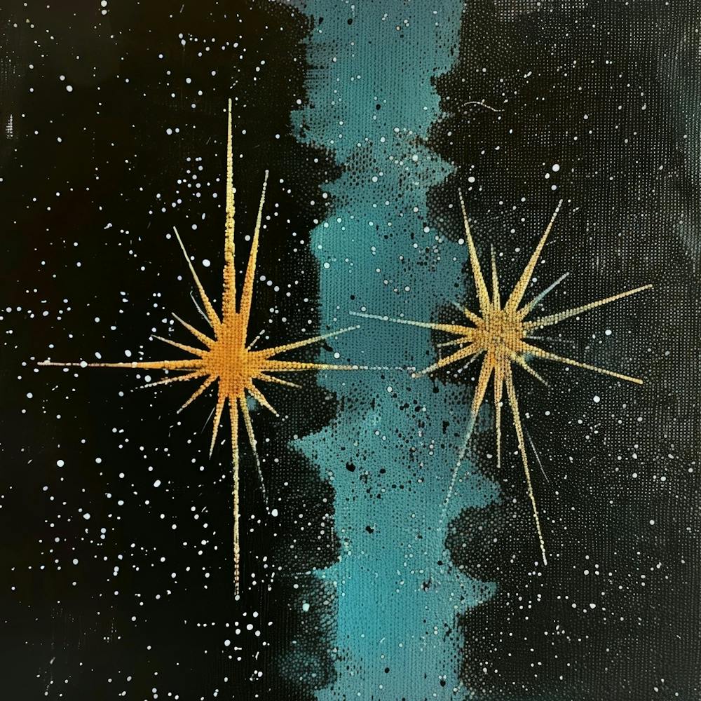 Two Stars In The Sky 1