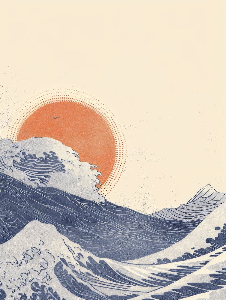 Great Wave Ii Canvas Print