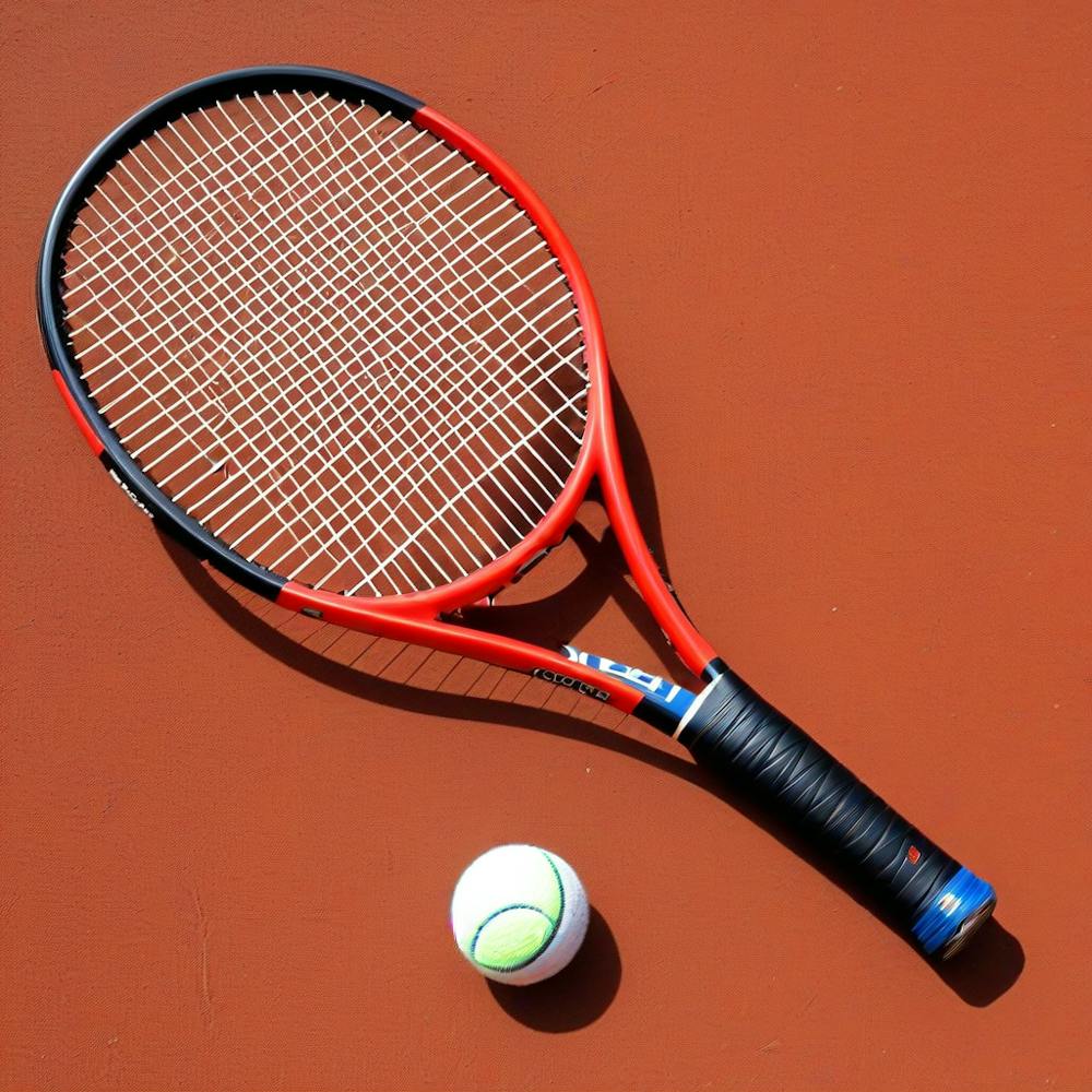 Tennis Racket And Ball