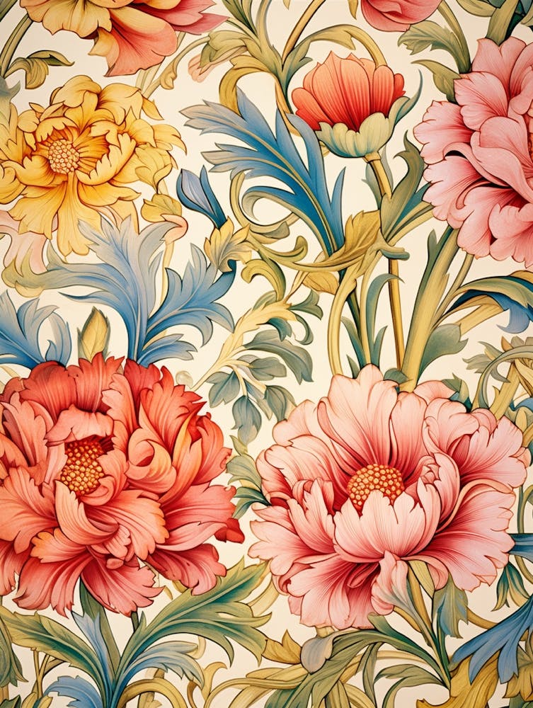 Wallpaper Floral Pattern 16