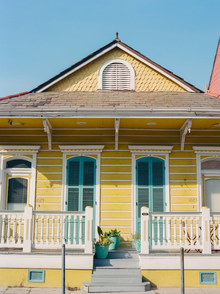 New Orleans Architektur V auf Film