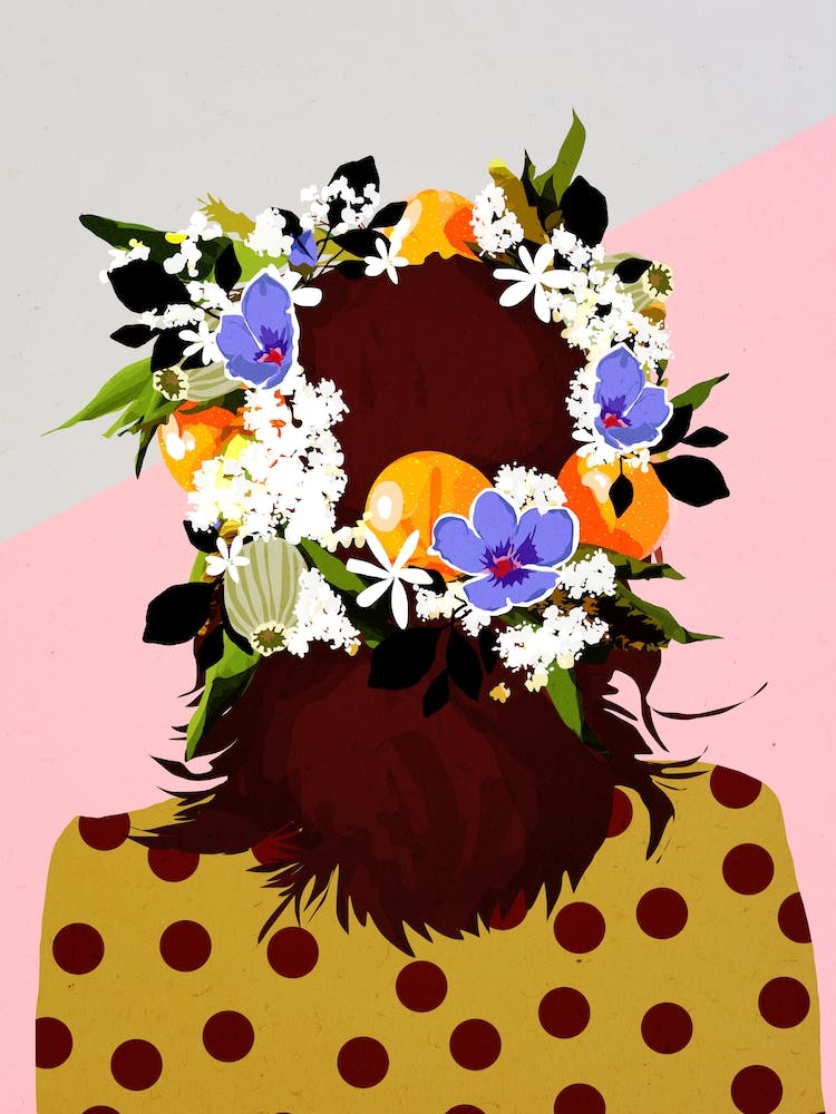 Floral Crown Girl