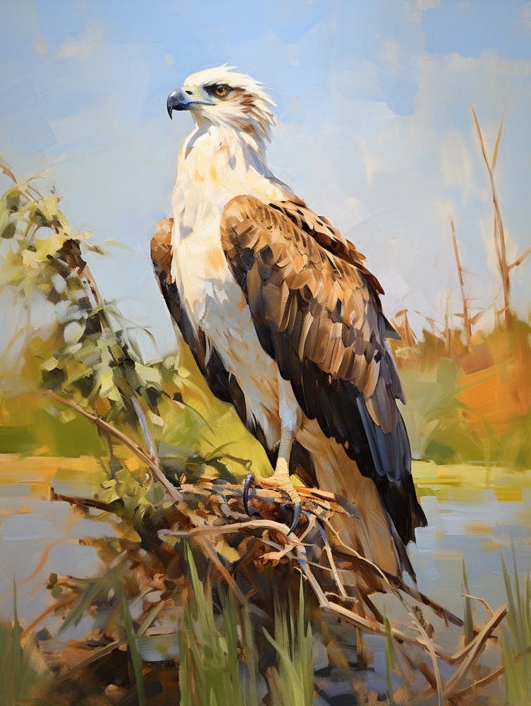 Bird Painting Osprey 4