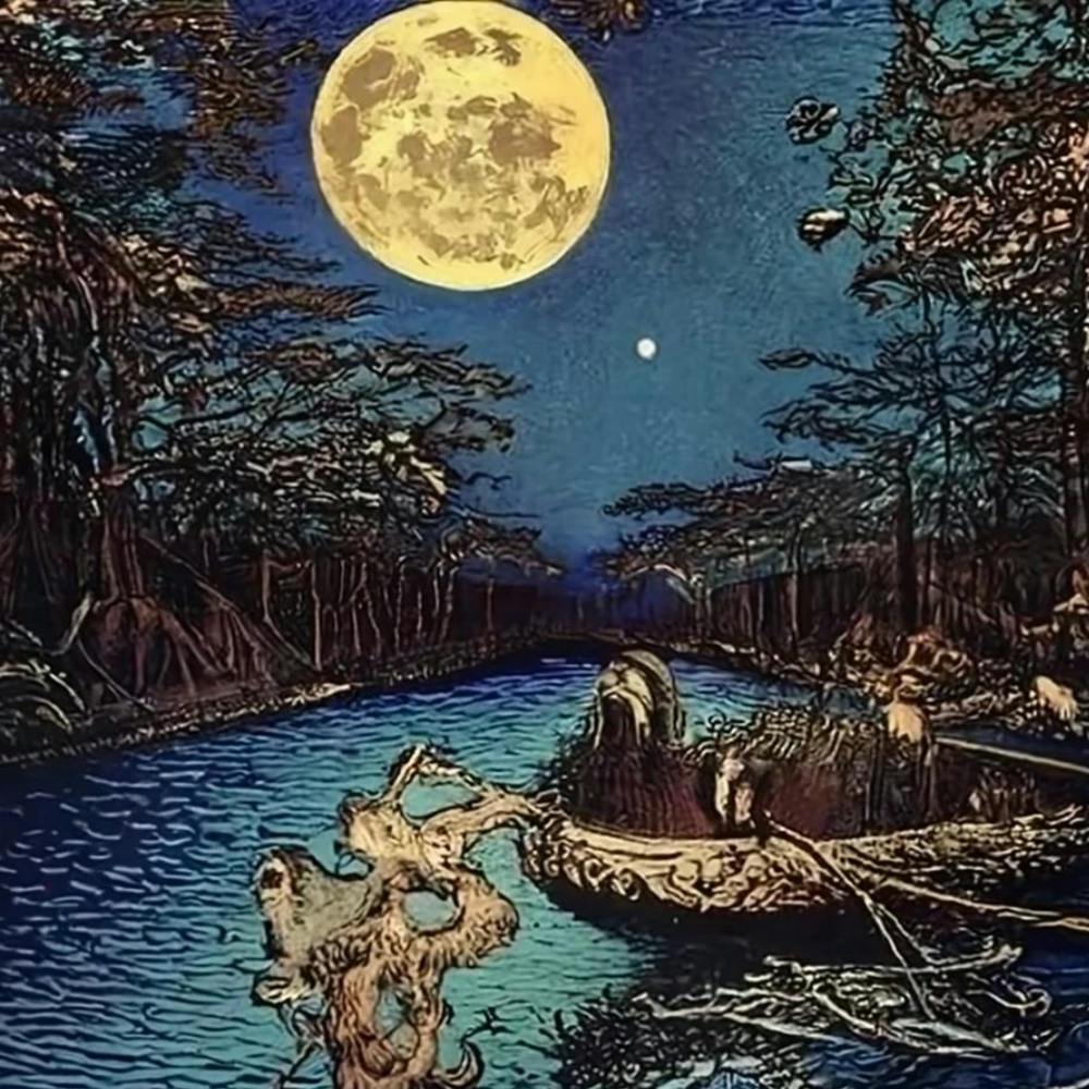 Moon Over The River