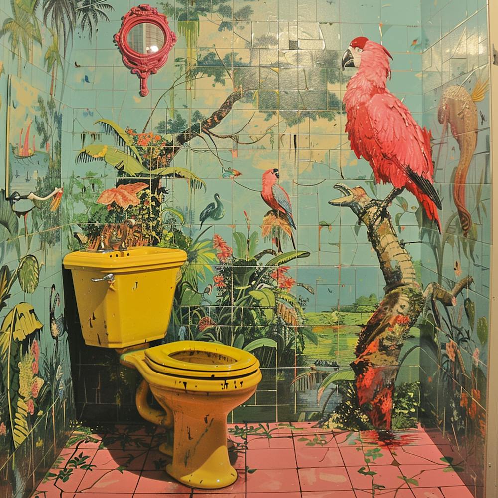 Tropical Bathroom 6