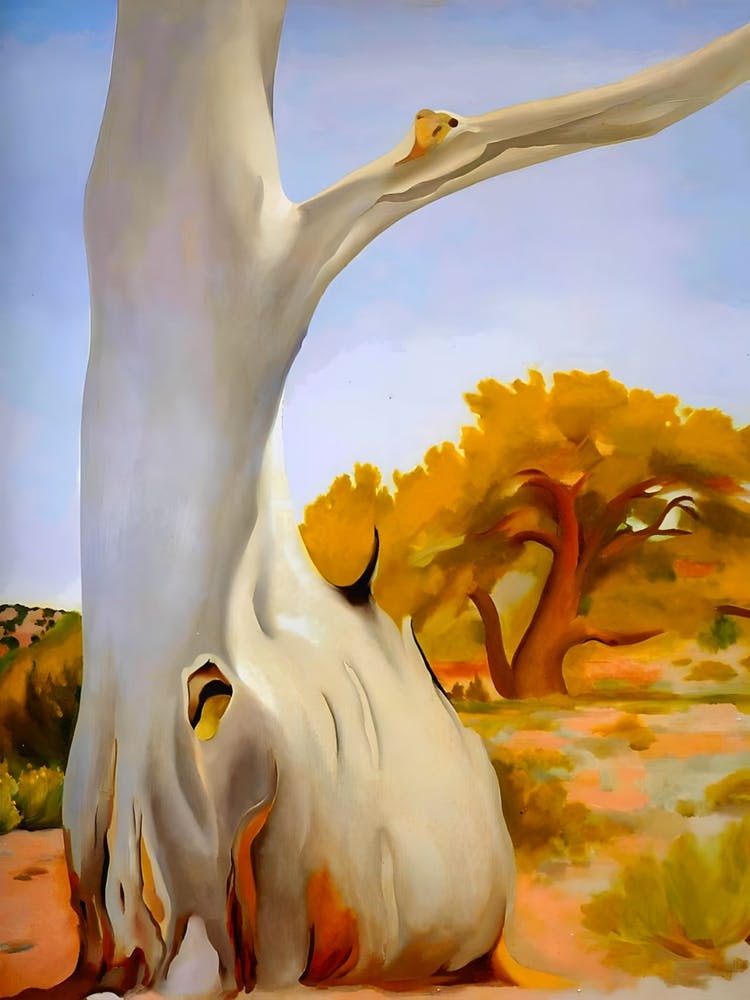 Georgia O'Keeffe - Dead Cottonwood Tree
