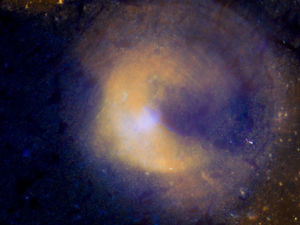 Spiral Galaxy Abstract Colorful Background