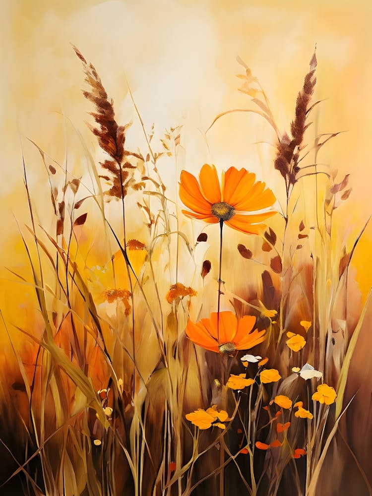 Sunflowers In The Meadow