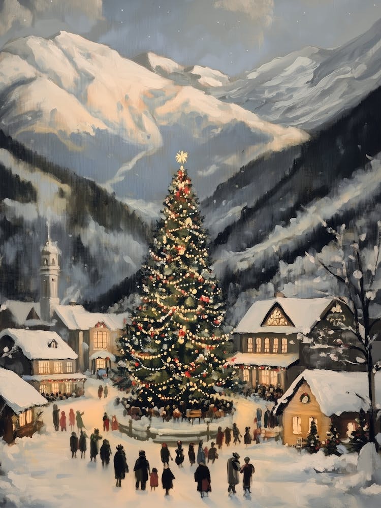 Christmas In The Village Mountains