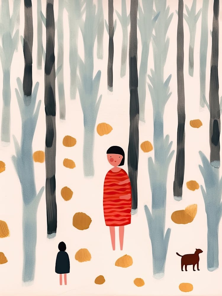 Into The Woods Scene, Tiny People And Illustration 5