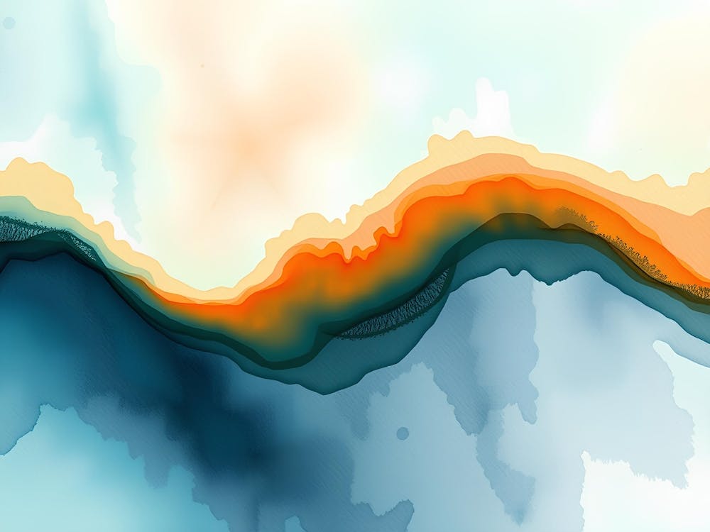 Flux Schnell Ethereal Watercolor Painting Featuring An Abstrac 2