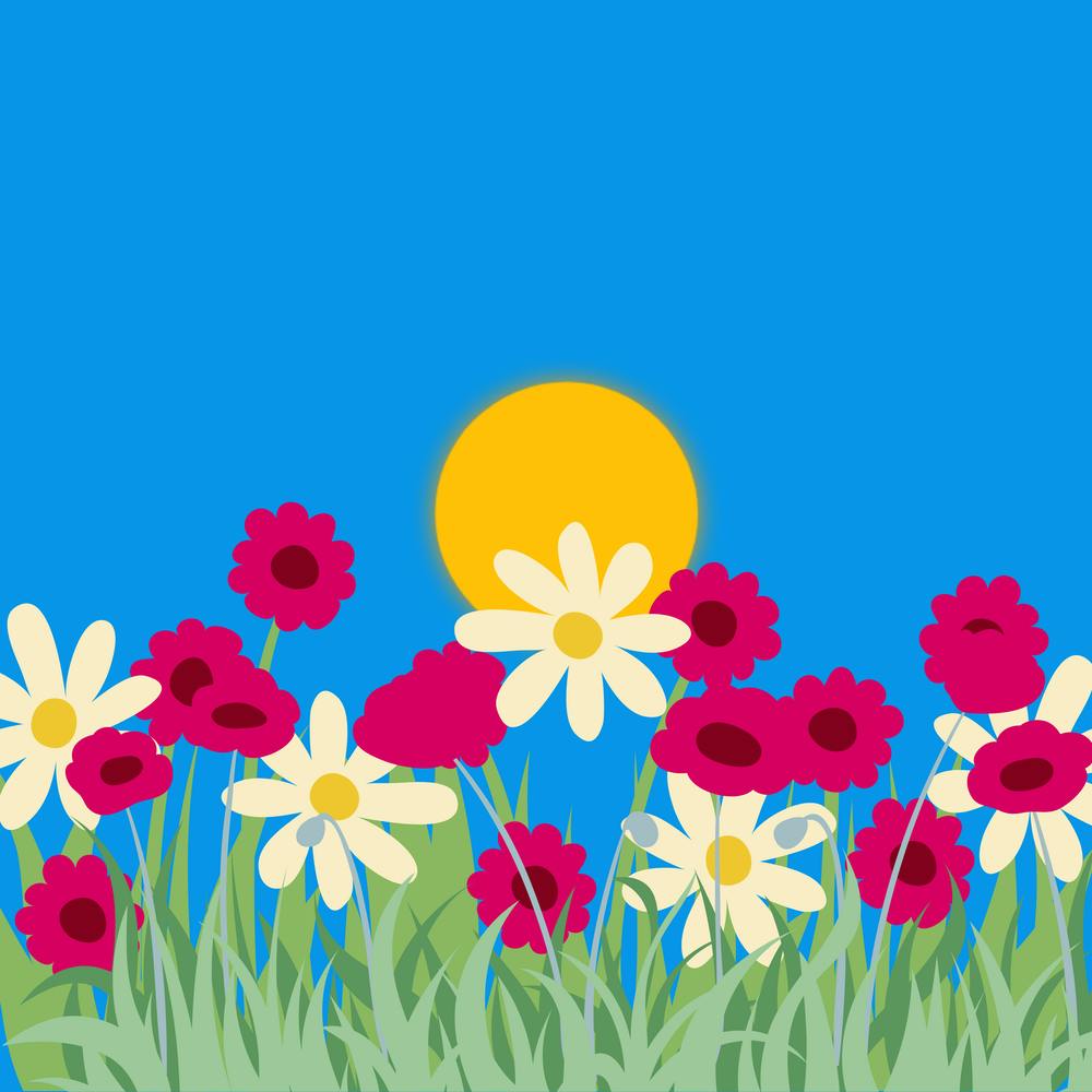 Flowers In The Meadow 1