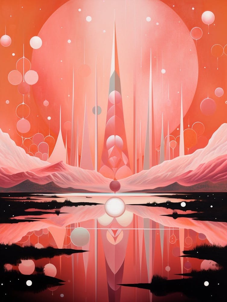 Cosmic Imagery Geometric Abstract 1