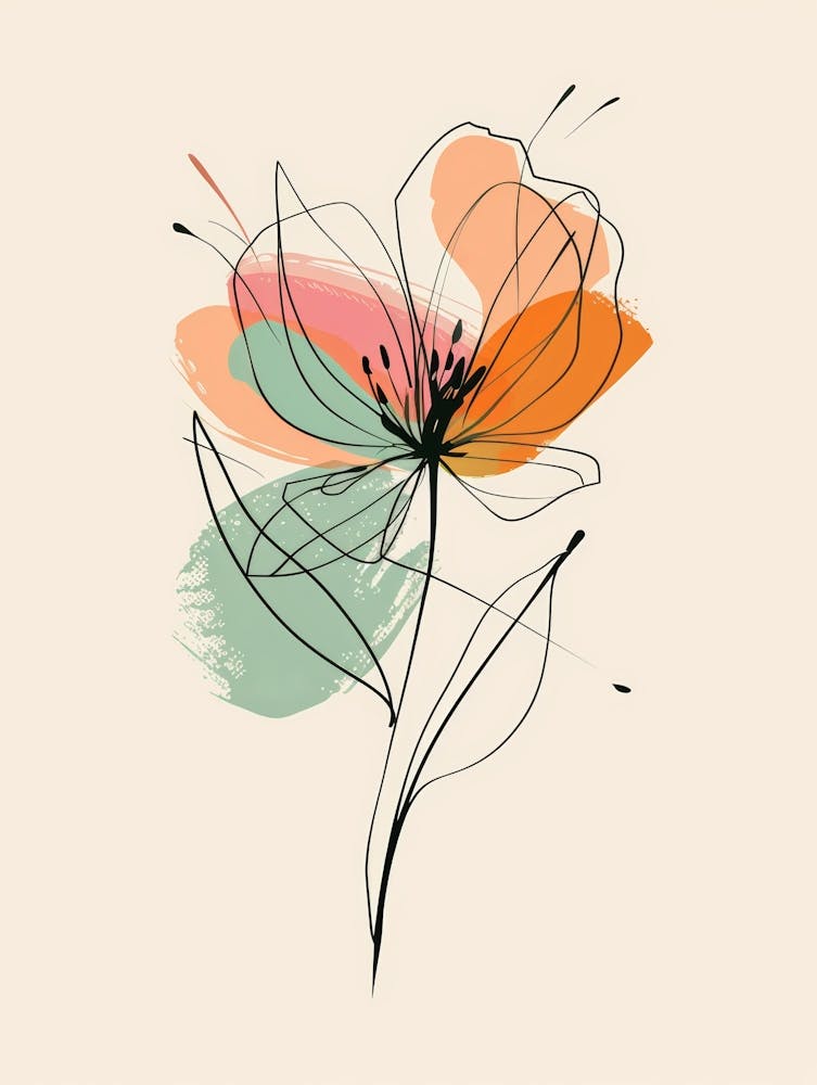 Abstract Flower 40