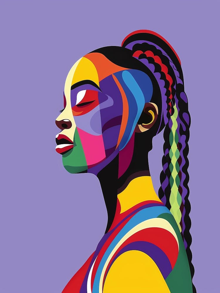 African Woman Portrait 16