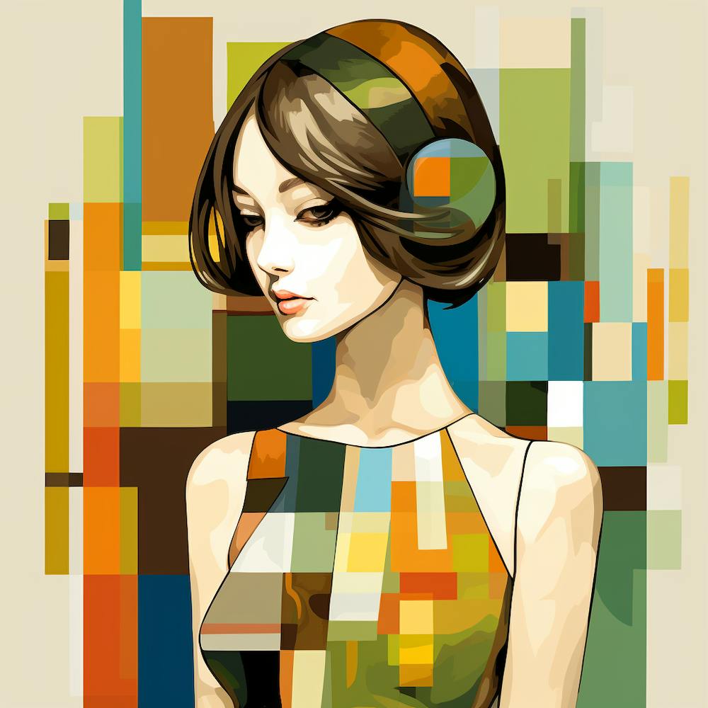 Girl With Headphones