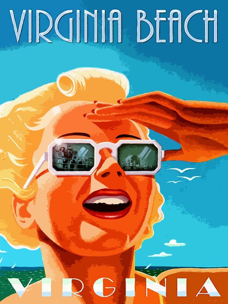 Sunny Virginia, Sunglasses Girl