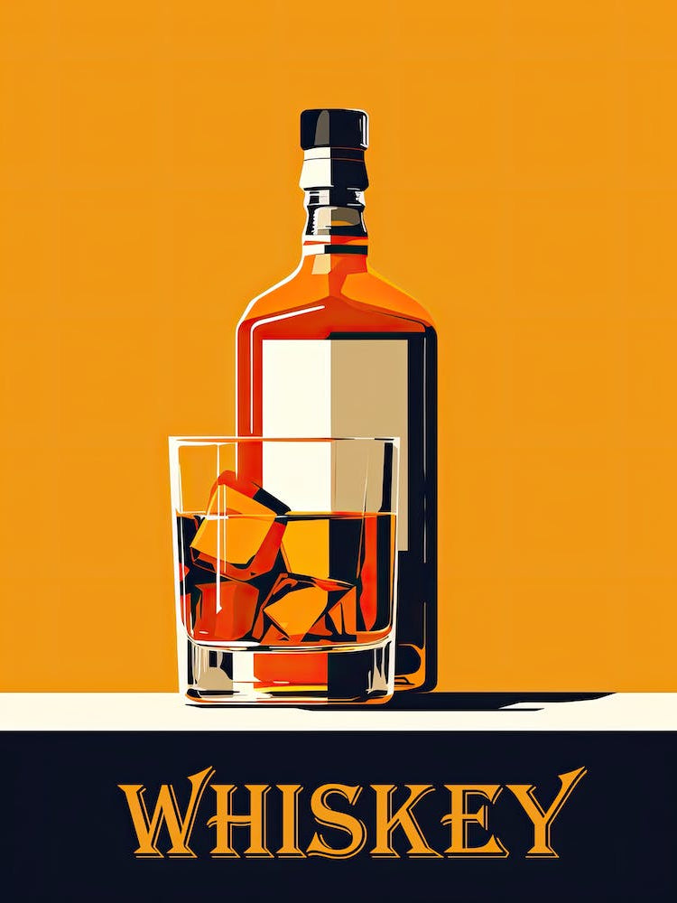 Vintage Whiskey Vibes: Classic Posters