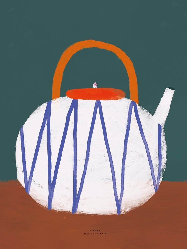 Modern Teapot