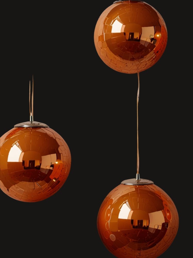 Three Pendant Lights
