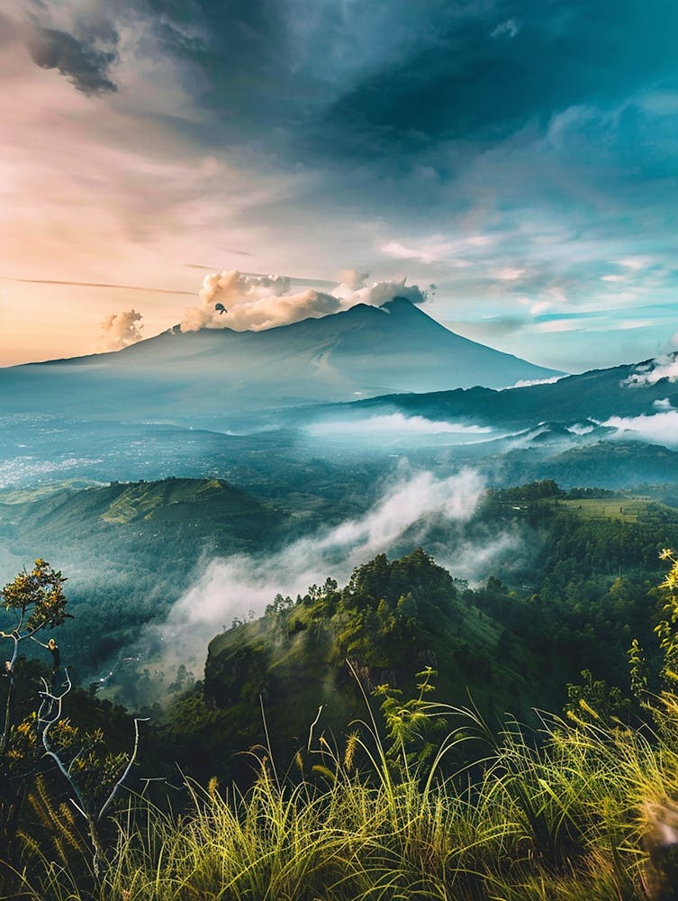 Sunrise Over Mount Fuji