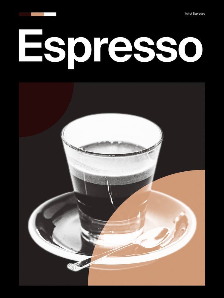 Mid Century Dark Espresso Coffee