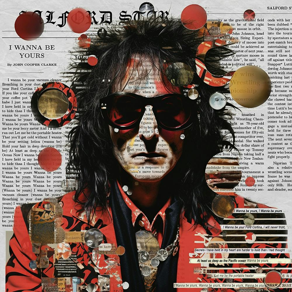 John Cooper Clarke Collage