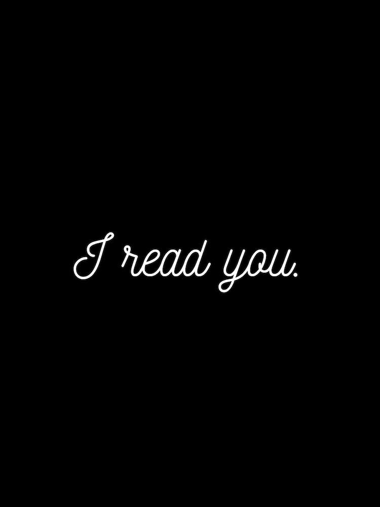 I Read You Black