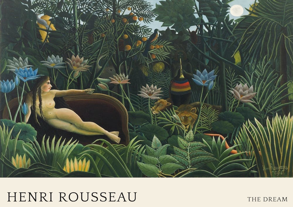 The Dream, Henri Rousseau Poster