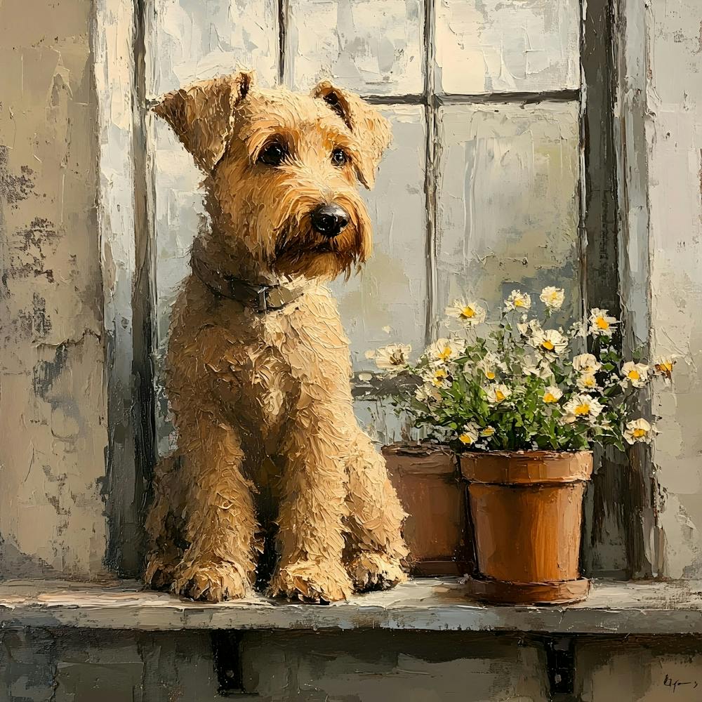 Terrier In Window 2