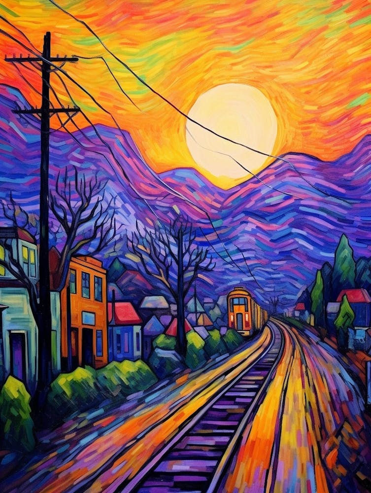 Vancouver Washington Pointillism 2