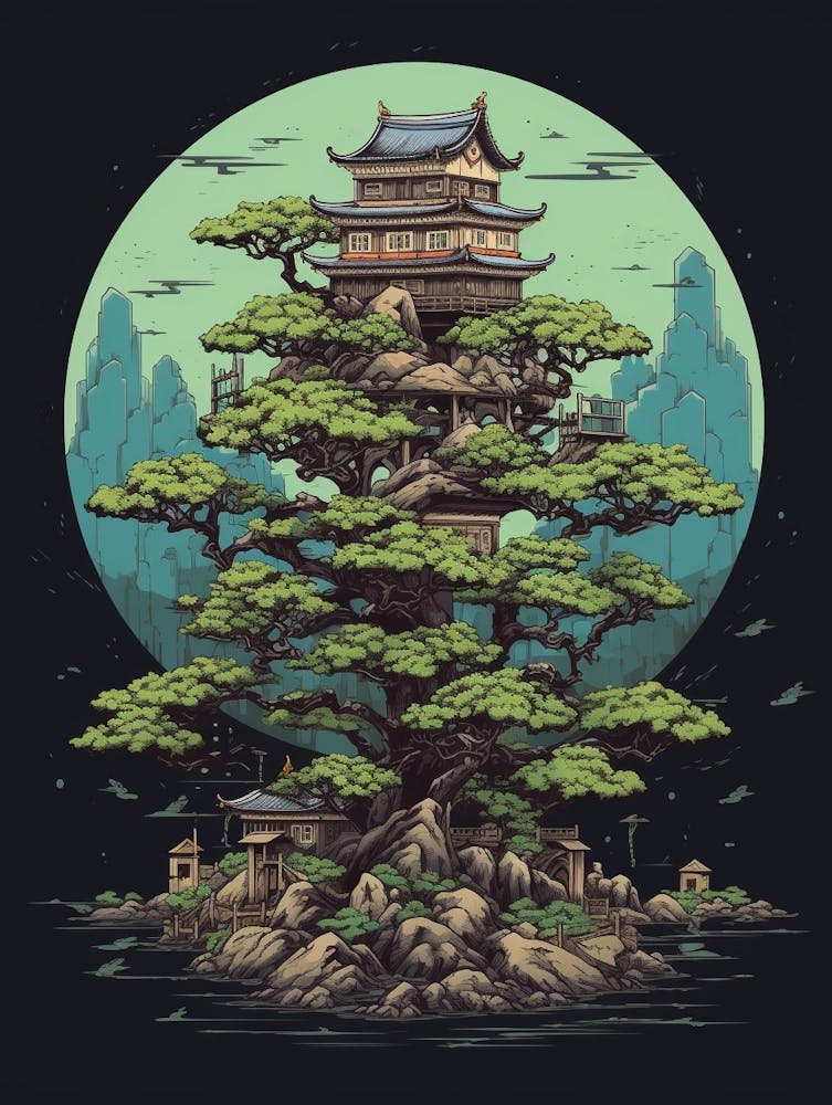 Bonsai Tree Japanese Style 9