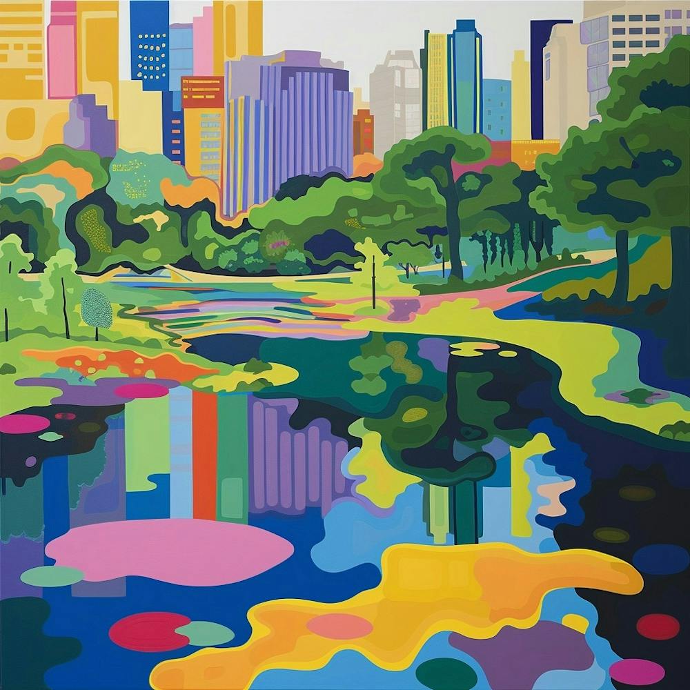 Abstract Park Collection Yoyogi Park Tokyo 1