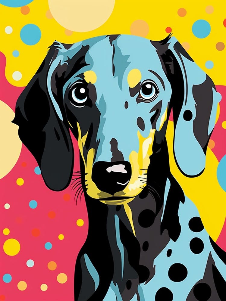 Pop Art Dachshund 3