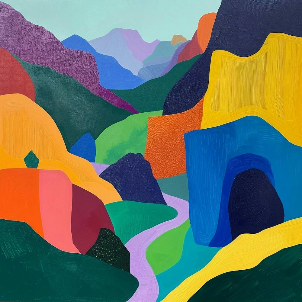Abstract Travel Collection Bhutan 1